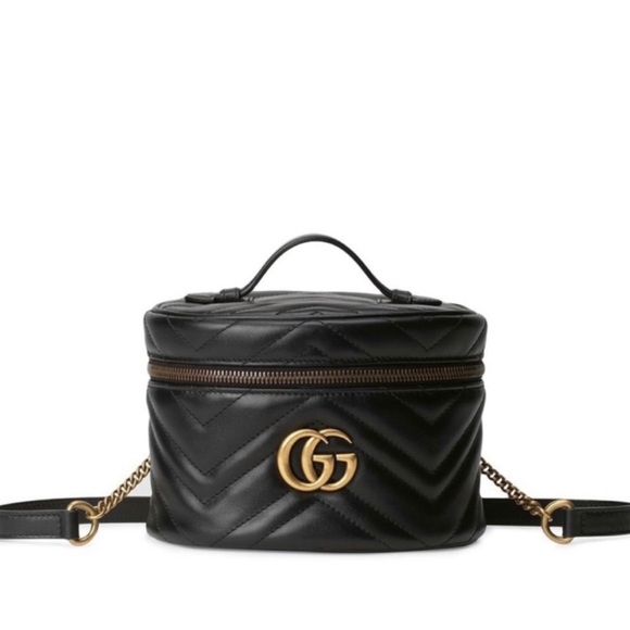 🖤💛 Gucci GG Marmont Matelasse Mini Backpack💛🖤 - Picture 12 of 15